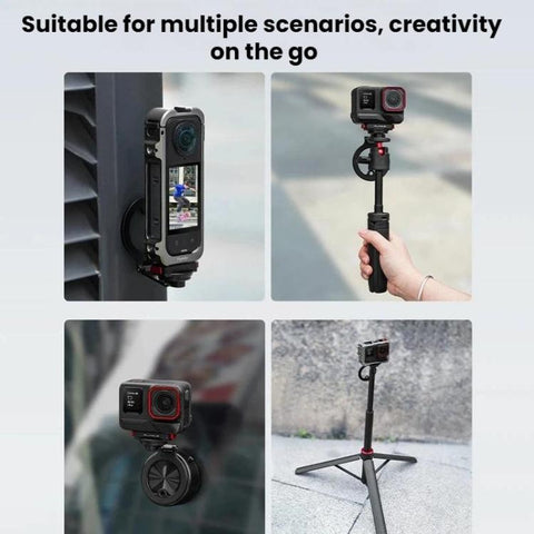 For Insta360 Ace Pro / 2 Flymile Quick-Release Magnetic Extension Stand