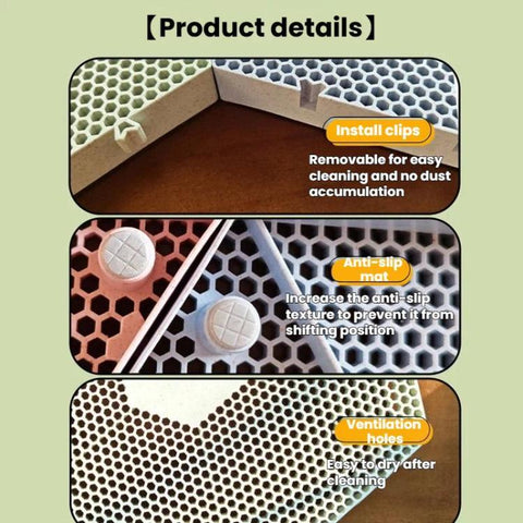 Interlocking Hexagonal Cat Scratcher Non-Slip Portable Washable Claw Grinding Board