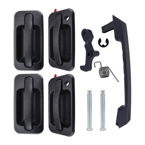 For Hummer H2 Car Exterior Door Handles Front And Rear Four Doors + Tailgate Handle Set 15104792/10360326