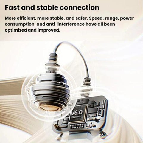 aigo CJ195 Bone Conduction Wireless Bluetooth Earphones Over-Ear Clip-On Sports Running Earphones