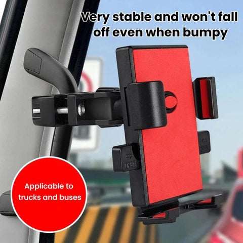 Truck Car Phone Holder Anti-Shake Handle Mount Navigation Bracket
