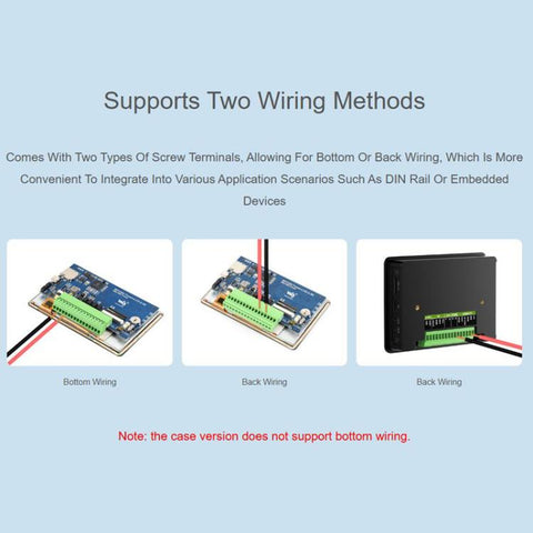 WAVESHARE RP2350 4.3inch Capacitive Touch Display Development Board, Without Case, With Plastic Case