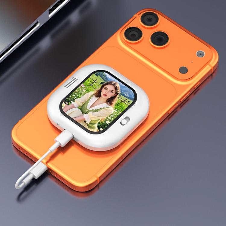 X3 Wired Smartphone Selfie Mirror Magnetic Rear Mounted Selfie Display, X3 Wired