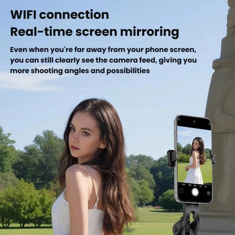 T3 Wireless Phone Selfie Mirror Rear Magnetic Selfie Display, T3 Wireless