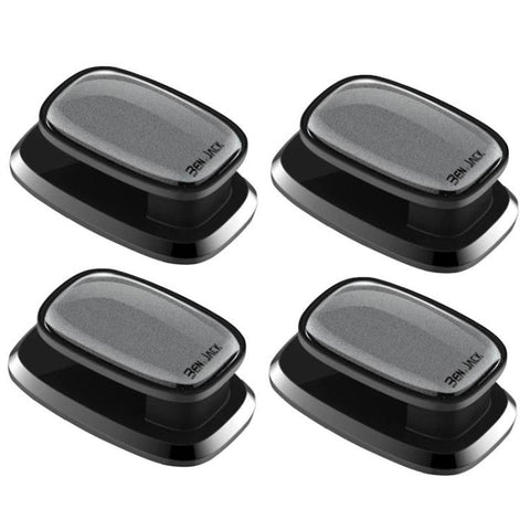 BEN.JACK BAL190409 4pcs Mini Multifunctional Car Hook Self-Adhesive Wall Hook For Home Use