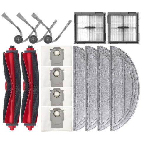 For Roborock Q10 S5 & Q10 S5+ Robot Vacuum Replacement Parts Kit Accessory Bundle, 9 In 1 Set, 18 In 1 Set, 15 In 1 Set, 21 In 1 Set