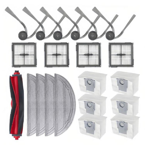 For Roborock Q10 S5 & Q10 S5+ Robot Vacuum Replacement Parts Kit Accessory Bundle, 9 In 1 Set, 18 In 1 Set, 15 In 1 Set, 21 In 1 Set