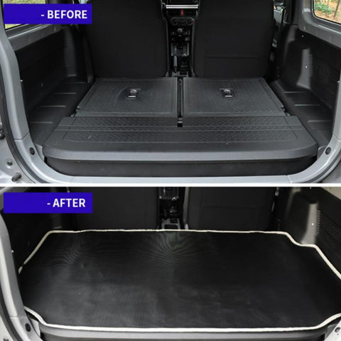 For 2018+ Suzuki Jimny Waterproof Non-Slip PVC Trunk Mat