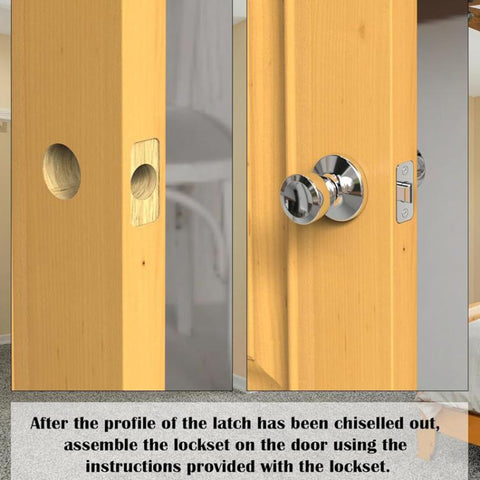 Door Latch Tenon Tool Installation Removal Kit