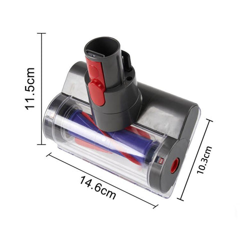 Electric Mattress Brush With Light Anti-Tangle Nozzle, For Dyson V7 / V8 / V10 / V11 / V15, With Light