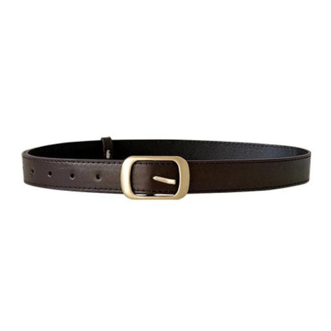 Women Retro Minimalist Jeans Belt, 110cm