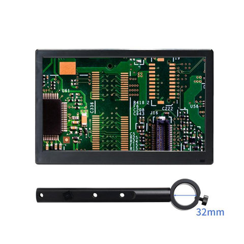 Industrial Grade IPS Microscope Monitor, US Plug, 8 Inch with 25mm Mounting Bar, 8 Inch with 32mm Mounting Bar, 10 Inch with 25mm Mounting Bar, 10 Inch with 32mm Mounting Bar, 11.6 Inch with 25mm Mounting Bar, 11.6 Inch with 32mm Mounting Bar          ...