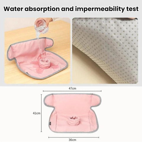 insular Waterproof Car Seat Protector Pad for Child Safety Seat