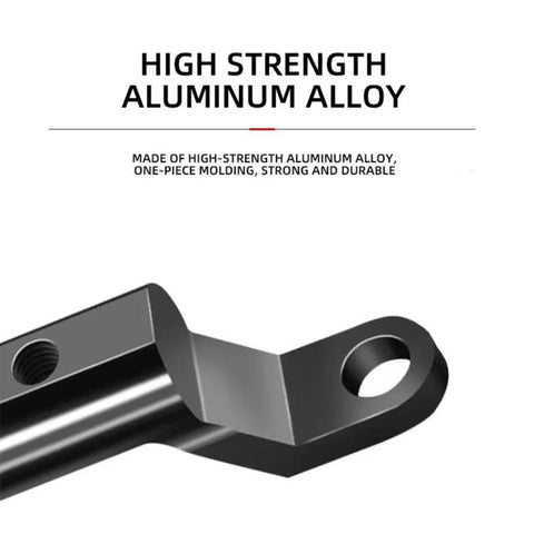 Universal Motorcycle Mirror Extension Arm Aluminum Alloy Handlebar Mount Adapter for Phone Holder, GPS, Action Cam