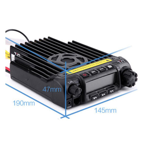 TYT TH-9000D 1-50km High Power Wireless Outdoor Vehicle Two-Way Radio