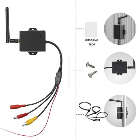 top-309wf Wireless WiFi Module For Backup Camera Car AV Video WiFi Transmitter Module, top-309wf