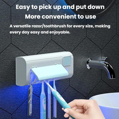 RND-01 Smart Charging Toothbrush Sanitizer UVC Antibacterial Toothbrush Sanitizing Stand