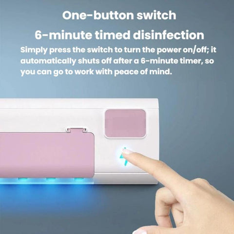 RND-01 Smart Charging Toothbrush Sanitizer UVC Antibacterial Toothbrush Sanitizing Stand