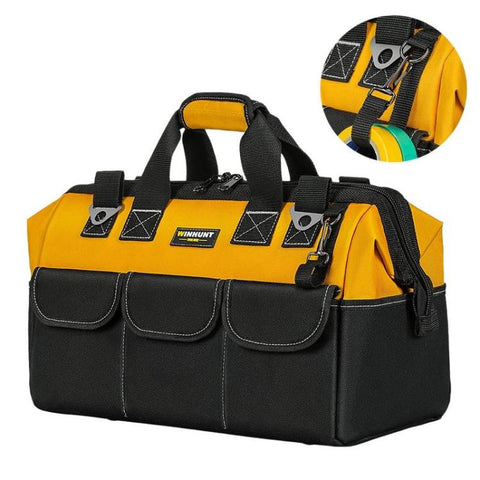 WINHUNT Portable Handheld Wear-Resistant Hardware Storage Tool Bag, 14 inch, 16 inch, 18 inch, 20 inch