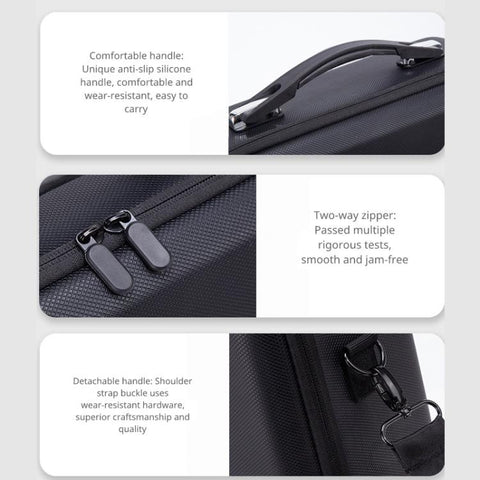 For DJI Ronin RS 5 Hard Carrying Case Gimbal Travel Protective Storage Bag Handheld Crossbody Bag