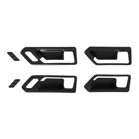 6pcs / Set For Toyota RAV4 / Wildlander Car Inner Door Handle Decorative Cover For USA & Japan