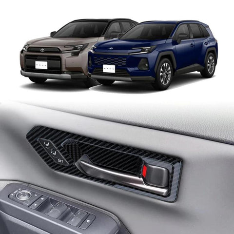 6pcs / Set For Toyota RAV4 / Wildlander Car Inner Door Handle Decorative Cover For USA & Japan