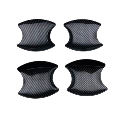 4pcs For Honda Freed Air / Crosstar GT 2024 Car Exterior Door Cup Anti-Scratch Panel Sticker