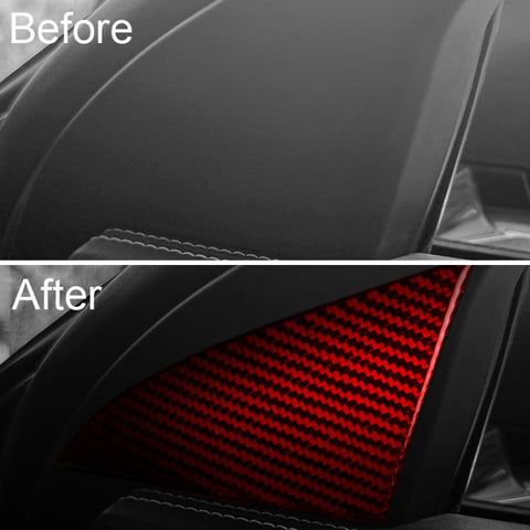 For 2022-2025 BYD Seal 2pcs /Set Car Interior Triangle Sticker