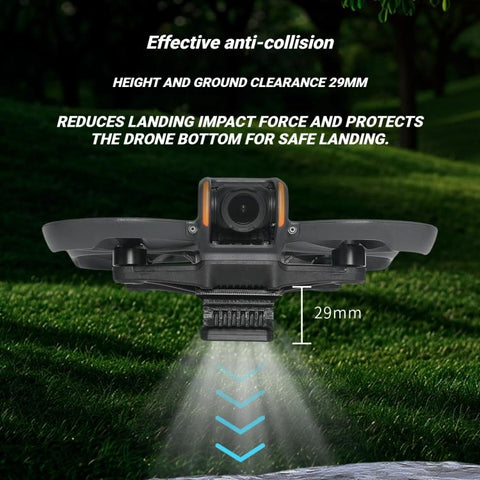 For DJI Avata 2 Night Flight Light Rechargeable LED Fill Light with 3 Light Modes, 180-degree Adjustable Angle Searchlight