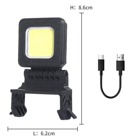 For DJI Avata 2 Night Flight Light Rechargeable LED Fill Light with 3 Light Modes, 180-degree Adjustable Angle Searchlight