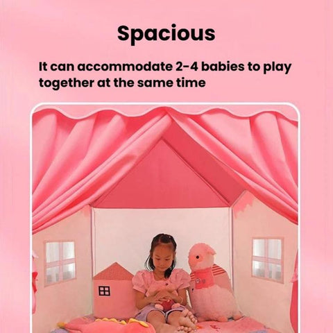 Breathable Spacious Kids Tent Indoor Playhouse Castle Play House
