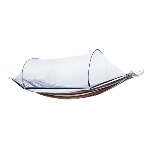 220 x 150cm Anti-rollover Mosquito Net Hammock Thickened Canvas Double Outdoor Swing Chair