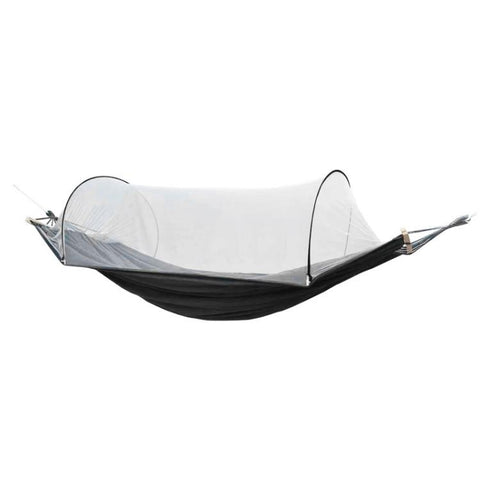 220 x 150cm Anti-rollover Mosquito Net Hammock Thickened Canvas Double Outdoor Swing Chair