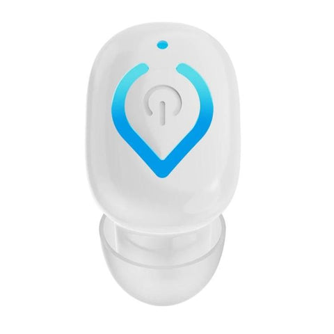 V08 Mini Button In-Ear Bluetooth Earphone IPX3 Waterproof Single Earbud