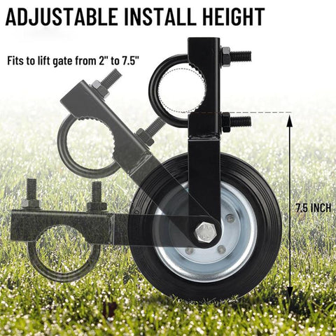 Heavy Duty Farm Gate Casters Outdoor Door Frame Auxiliary Wheels