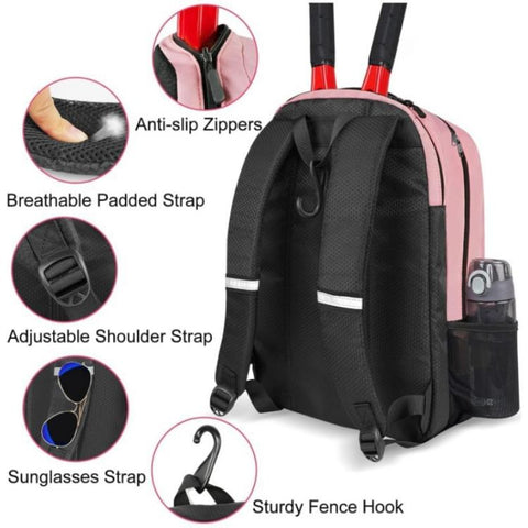 Rackets Sports Balls Large-capacity Travel Layered Bag For Shoes