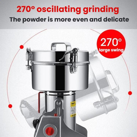 Large Motor 1000g Seasoning Grinder Crusher Household Grains Cell-Wall Breaking Machine, UK Plug, EU Plug