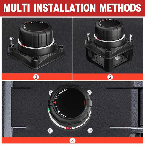 Digital Display Battery Power-off Switch for Yacht and RV Solar Energy Equipment