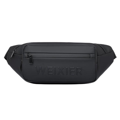 WEIXIER Y9581 Mens Sling Bag Waterproof Fanny Pack Crossbody Shoulder Chest Bag