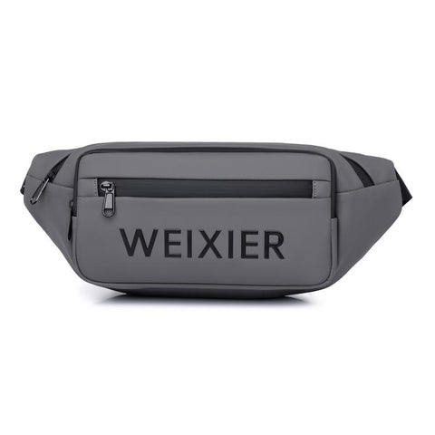 WEIXIER Y9581 Mens Sling Bag Waterproof Fanny Pack Crossbody Shoulder Chest Bag