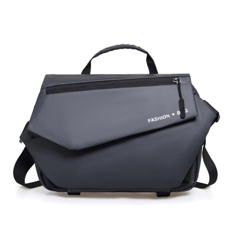 WEIXIER Large Capacity Messenger Bag for Men, Water Resistant Crossbody Shoulder Bag Multi-Pocket Briefcase with Luggage Strap
