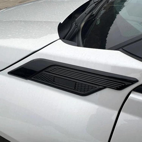 For Toyota RAV4 / Wildlander Car Exterior Door Handle Trim Front Fender Side Light Frame Sticker