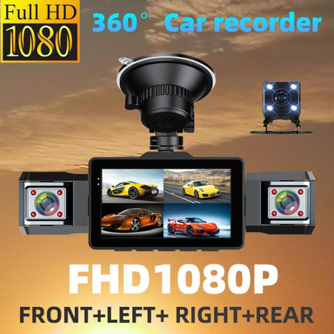 A32 Full HD 1080P Car Dash Camera Infrared Night Vision & Reverse Backup Camera, Front+Left+Right, Front+Left+Right+Rear, Front+Left+Right+Rear WIFI
