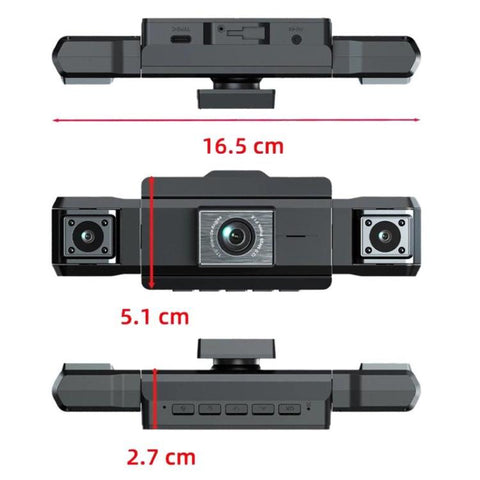 A32 Full HD 1080P Car Dash Camera Infrared Night Vision & Reverse Backup Camera, Front+Left+Right, Front+Left+Right+Rear, Front+Left+Right+Rear WIFI
