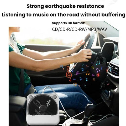 Multi-Functional Car External CD Player With USB Lossless Connection To HiFi Player