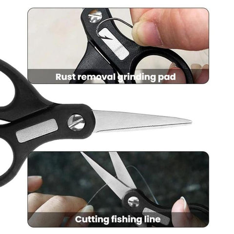 Multifunctional Fishing Line Cutter with Hook Sharpener - Fishing Tool