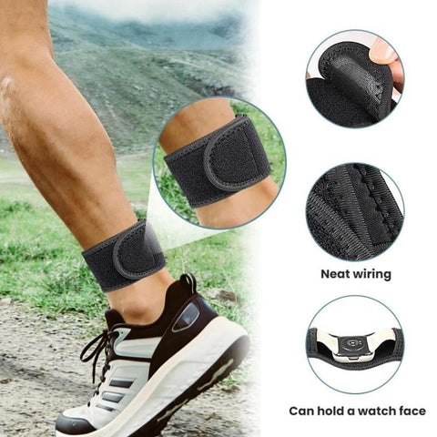 Exercise Pedometer Strap Adjustable Fitness Ankle Strap, S, L