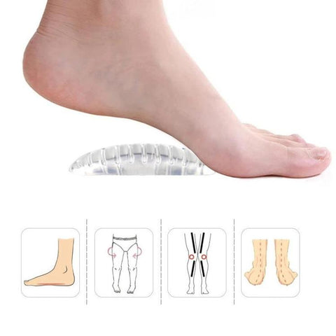 Striped Arch Support Anti-Slip Insole