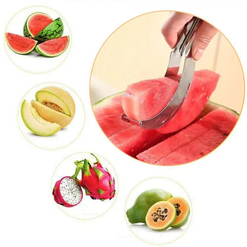 LsCook 430 Thickened Stainless Steel Watermelon Slicer