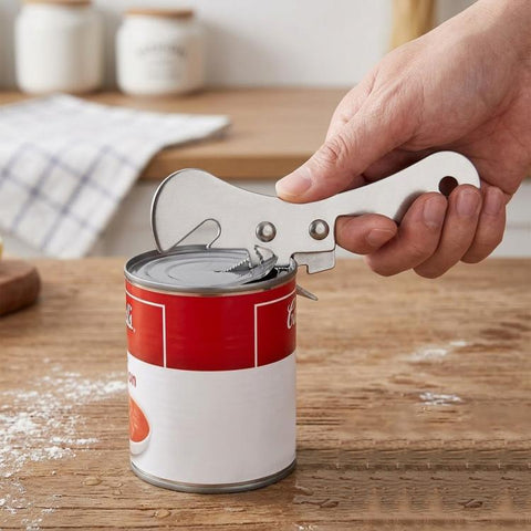 LsCook 420 Stainless Steel Can Opener Compact Bottle Opener